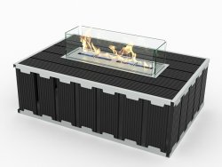 Модульный биокамин Lux Fire 600 ВБКМ-600М