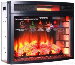 Каминокомплект Interflame Экстерион венге с очагом Panoramic 06 25 LED FX QZ