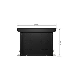 Внутрипольный конвектор Royal Thermo Atrium 150/200/2500-DG-U-AU
