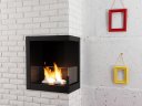 Встроенный биокамин Lux Fire Угловой 755 М