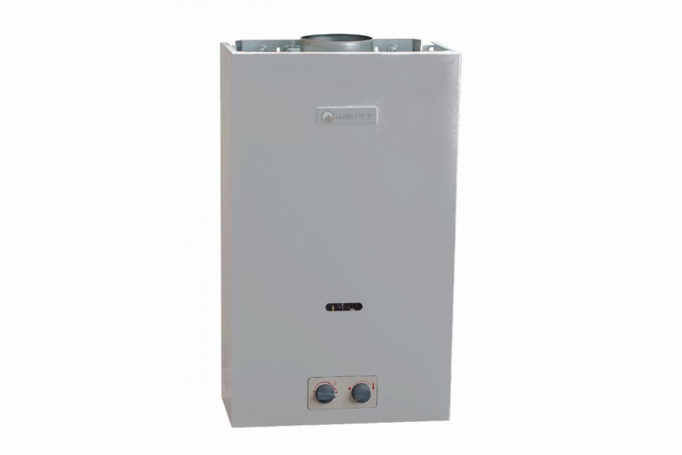 Газовый проточный водонагреватель WertRus 10P Gray