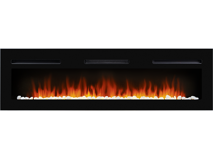 Каминокомплект Firelight Lindos Long с очагом Electrolux Infinity EFP/P-1600ULS графит
