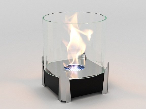 Настольный биокамин Lux Fire Рондо M КН-0017М-05