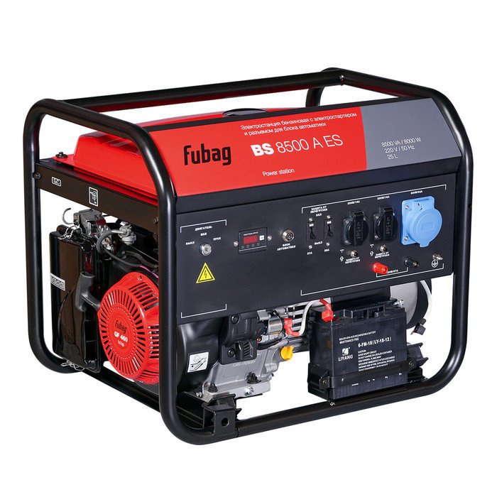 Бензиновый электрогенератор Fubag BS 8500 A ES