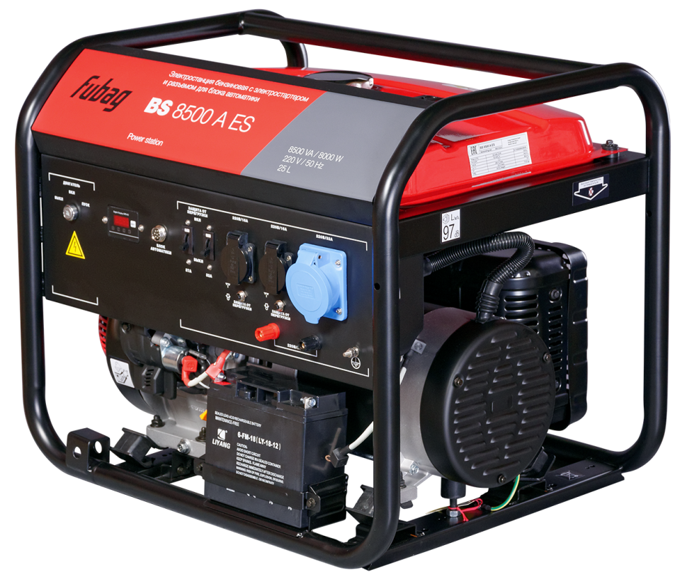 Бензиновый электрогенератор Fubag BS 8500 A ES