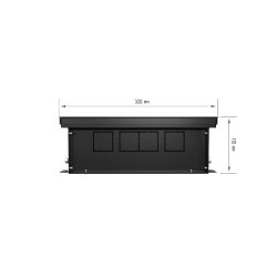 Внутрипольный конвектор Royal Thermo Atrium 110/300/1500-DG-U-AU