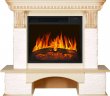 Каминокомплект Royal Flame Pierre Luxe сланец мелкий белый c очагом Vision 23 LED FX