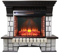 Каминокомплект Interflame Экстер венге с очагом Panoramic 06 33 LED FX QZ