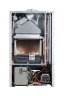Настенный газовый котел MIZUDO MAESTRO GEM M24Т c шиной OpenTherm стеклянная панель черная