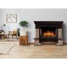 Каминокомплект Firelight Forte Wood 25 с очагом Electrolux EFP/P-2520LS камень коричневый/шпон темный дуб