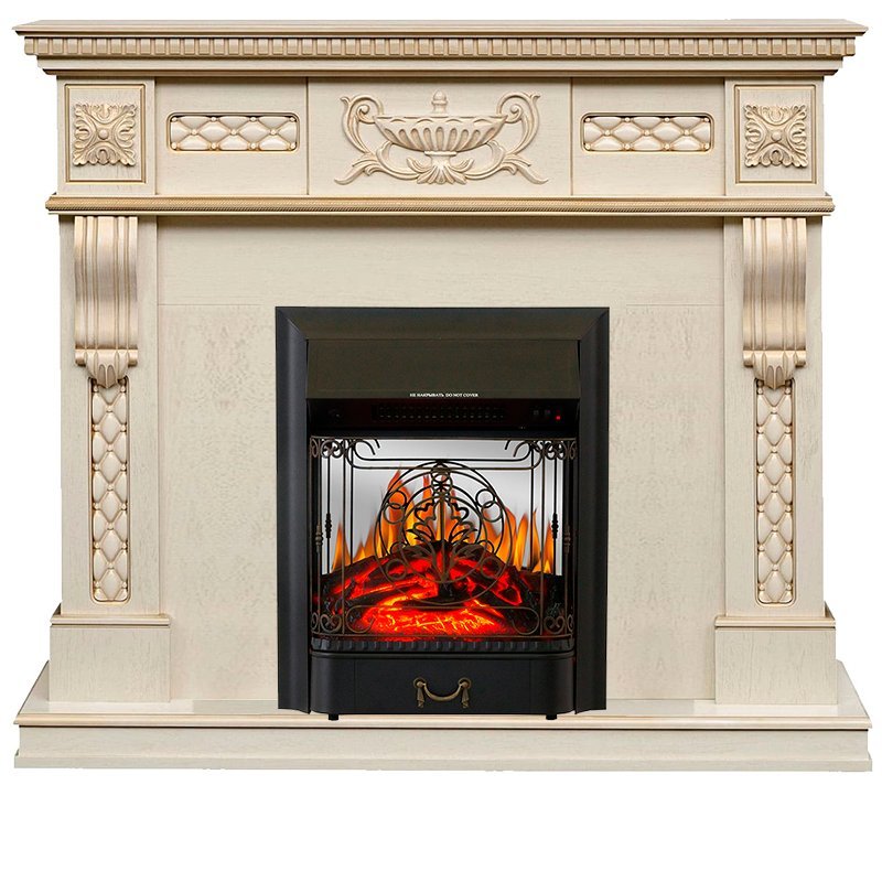 Каминокомплект Royal Flame Corsica c очагом Majestic FX M Black