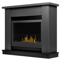Каминокомплект Firelight Canto Long+BFP/P-1015 XS графит/черный