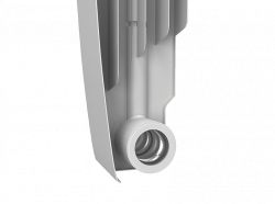 Биметаллический радиатор отопления Royal Thermo BiLiner 500 8 секций Silver Satin