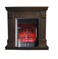 Каминокомплект Interflame Остин с очагом Majestic FX M Black темный дуб