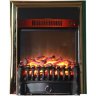Каминокомплект Interflame Брайт темный дуб с очагом Fobos FX M Brass