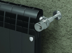 Биметаллический радиатор отопления Royal Thermo BiLiner 500 8 секций Noir Sable
