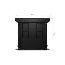 Внутрипольный конвектор Royal Thermo Atrium 190/200/1700-DG-U-DB